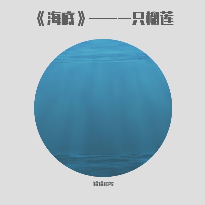 《海底》一只榴蓮/網易音樂最火單曲。（poc編配）