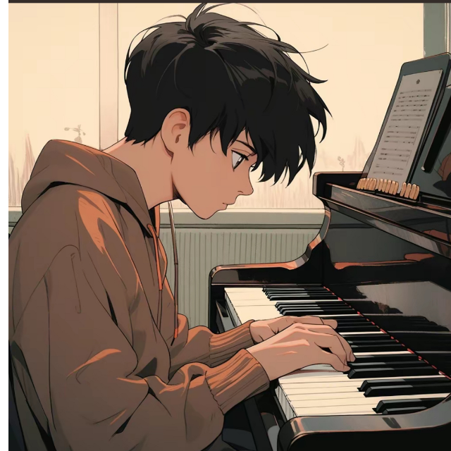 世上只有媽媽好（分解旋律譜）