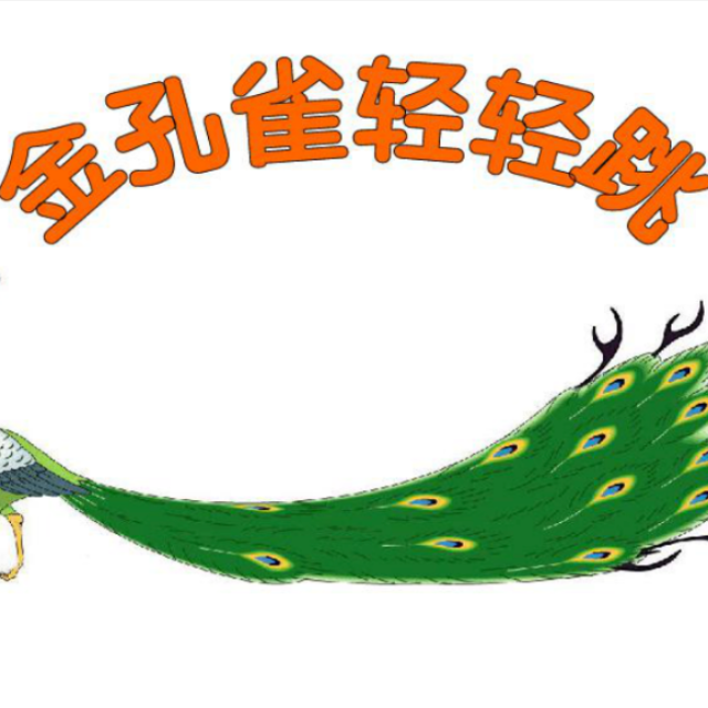 《金孔雀輕輕跳》C調、簡易、歌詞、完整