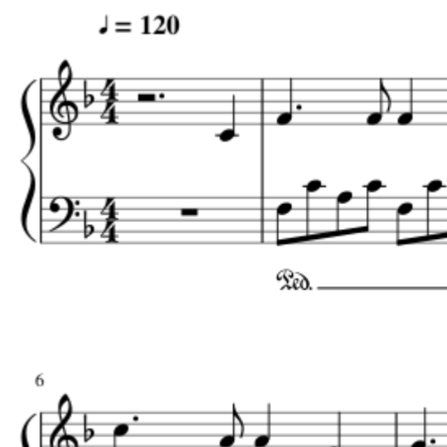 紅色高跟鞋（總譜）