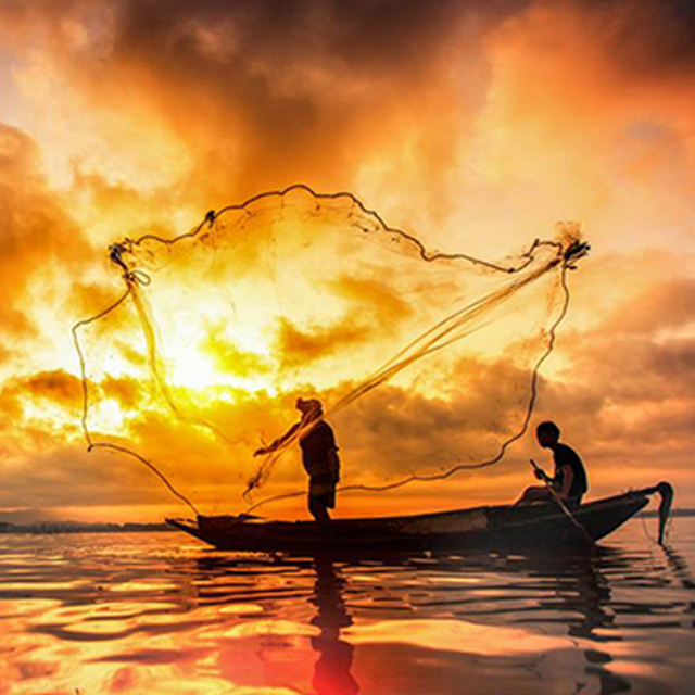 豐收漁歌（鋼琴伴奏小提琴曲譜）