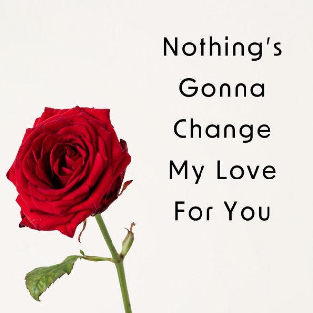 Nothing s gonna change my love for you (完美還原版）
