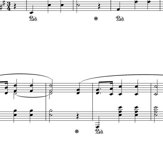 肖邦 第七號前奏曲