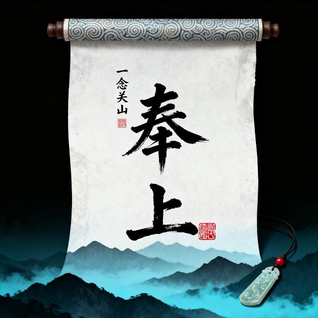 「 奉上 」一念關山（主題曲）