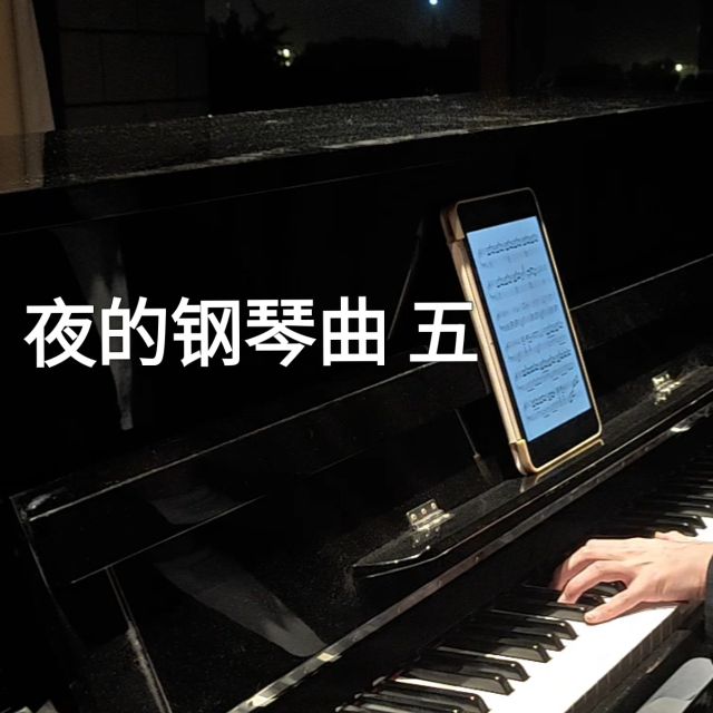 夜的鋼琴曲5（D大調）初學版