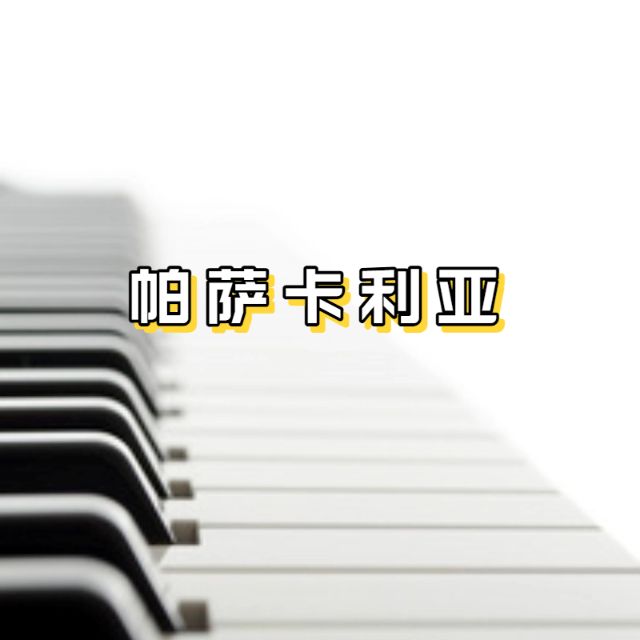 帕薩卡利亞（簡化版）