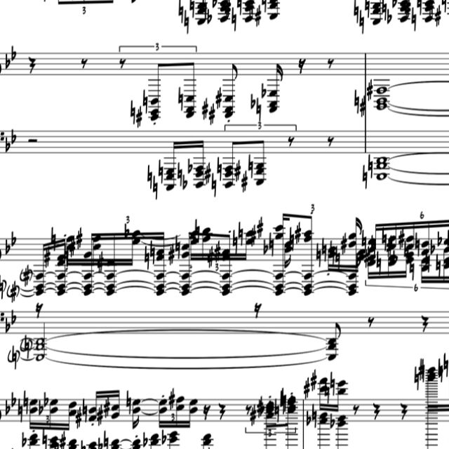 德彪西十二首練習曲 第三首-為四度音程而作